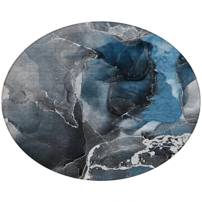 Chantille ACN503 Blue 8' x 8' Rug