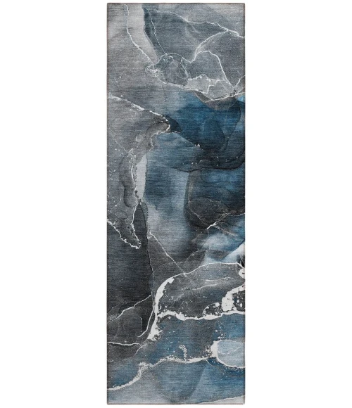 Chantille ACN503 Blue 2'3" x 7'6" Rug