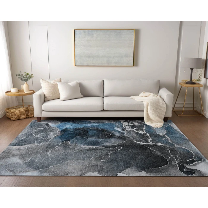 Chantille ACN503 Blue 8' x 10' Rug