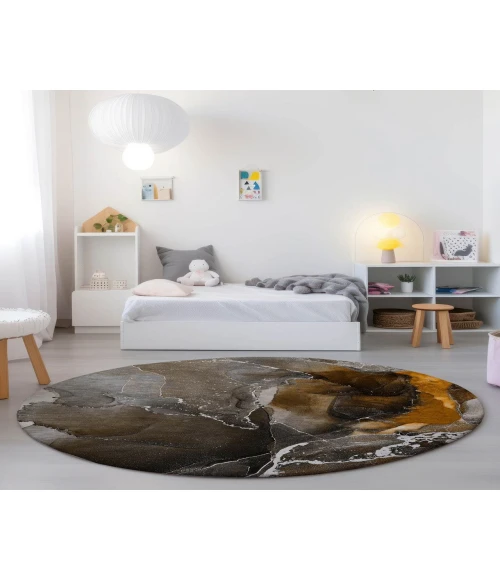 Chantille ACN503 Brown 8' x 8' Rug