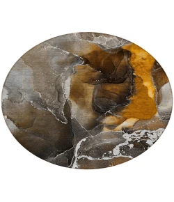 Addison Chantille ACN503 Brown 8 ft. x 8 ft. Round Rug