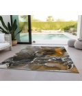 Chantille ACN503 Brown 5' x 7'6" Rug