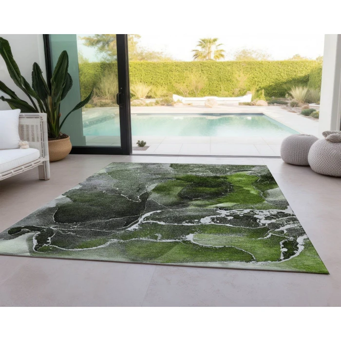 Chantille ACN503 Green 8' x 10' Rug