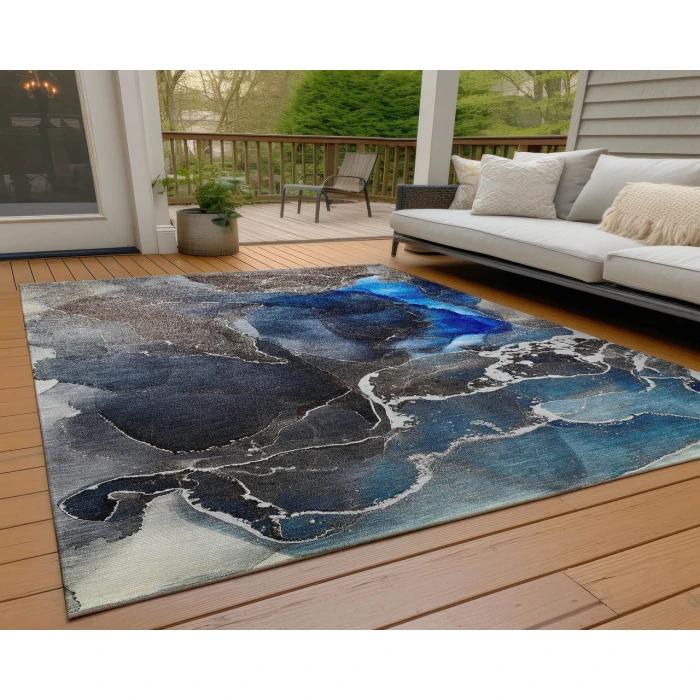 Chantille ACN503 Navy 8' x 10' Rug