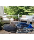 Chantille ACN503 Navy 8' x 8' Rug