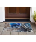 Chantille ACN503 Navy 1'8" x 2'6" Rug