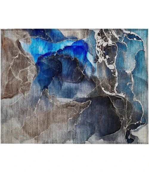Chantille ACN503 Navy 1'8" x 2'6" Rug