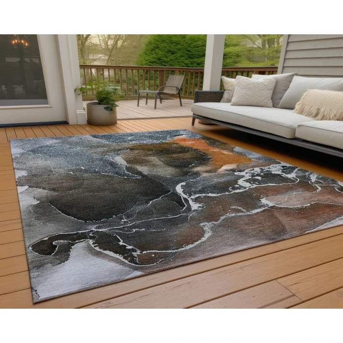 Chantille ACN503 Orange 8' x 10' Rug