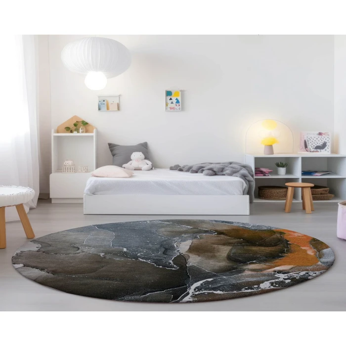 Chantille ACN503 Orange 8' x 8' Rug