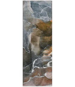 Addison Chantille ACN503 Orange 2 ft. 3 in. x 7 ft. 6 in. Runner Rug