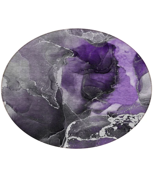 Chantille ACN503 Purple 8' x 8' Rug