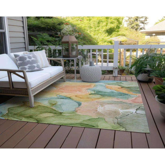 Chantille ACN504 Blue 8' x 10' Rug
