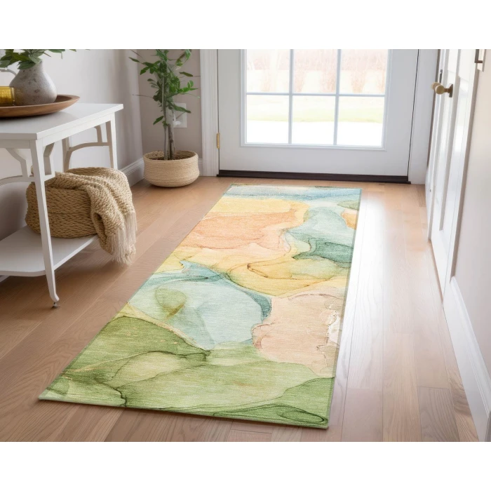 Chantille ACN504 Blue 2'3" x 7'6" Rug
