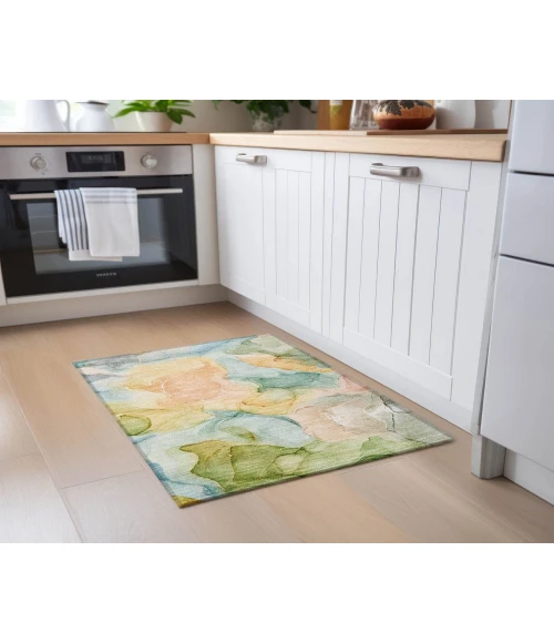 Chantille ACN504 Blue 1'8" x 2'6" Rug