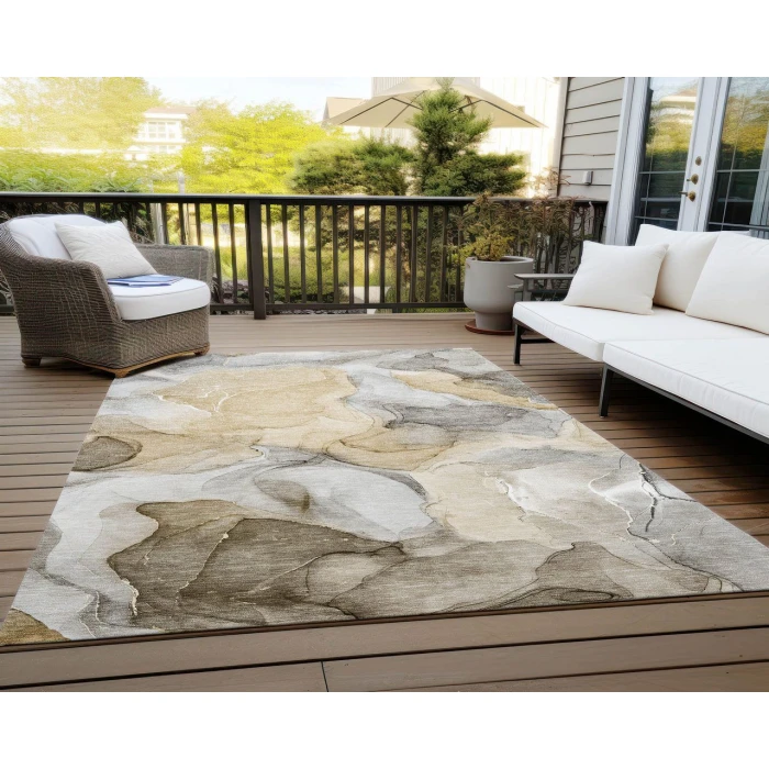 Chantille ACN504 Brown 9' x 12' Rug