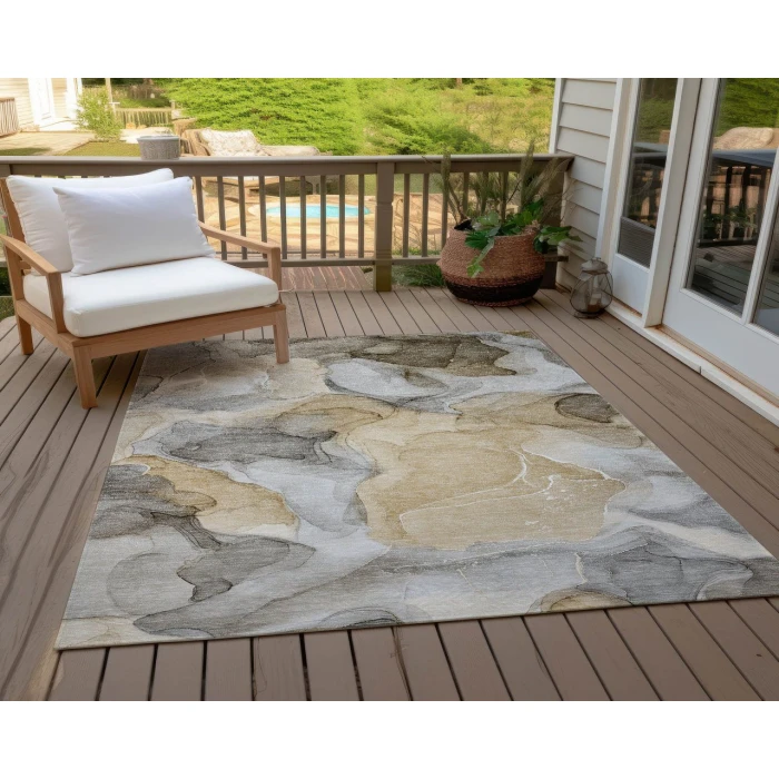 Chantille ACN504 Brown 9' x 12' Rug