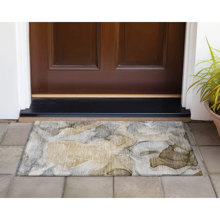 Chantille ACN504 Brown 1'8" x 2'6" Rug