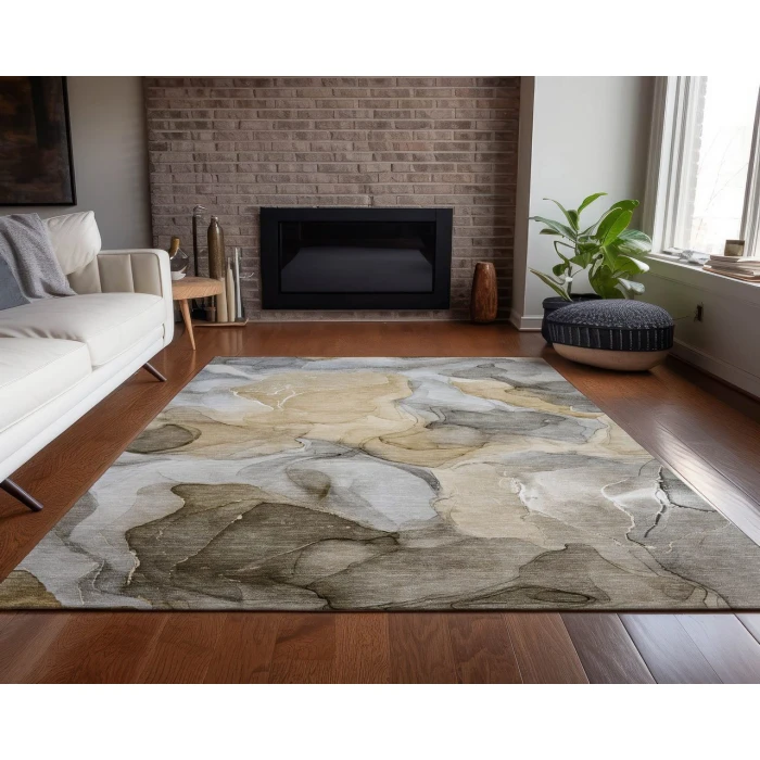 Chantille ACN504 Brown 9' x 12' Rug