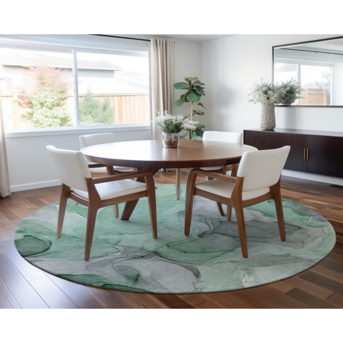 Chantille ACN504 Green 8' x 8' Rug