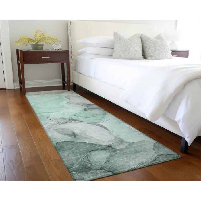Chantille ACN504 Green 2'3" x 7'6" Rug