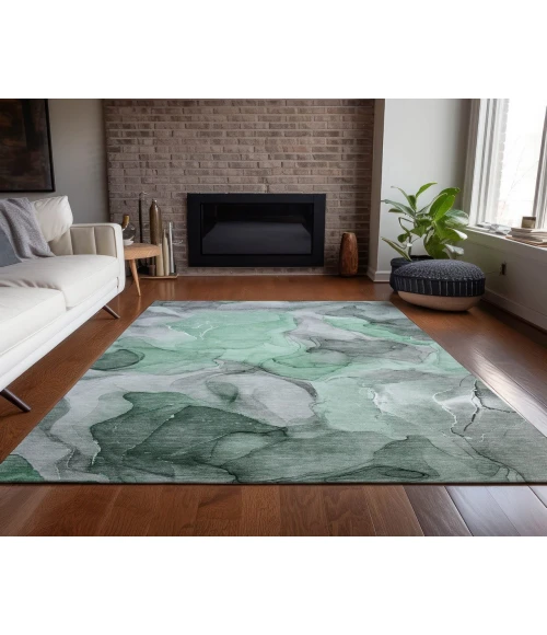 Chantille ACN504 Green 3' x 5' Rug