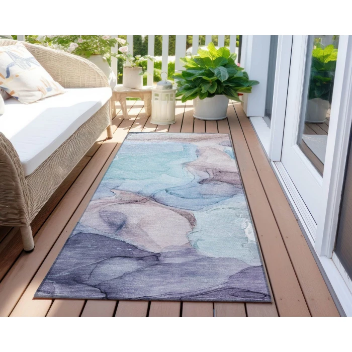 Chantille ACN504 Navy 2'3" x 7'6" Rug