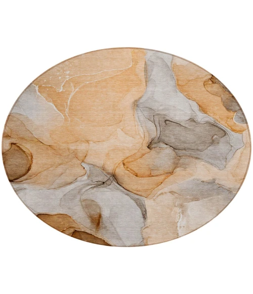 Chantille ACN504 Orange 8' x 8' Rug