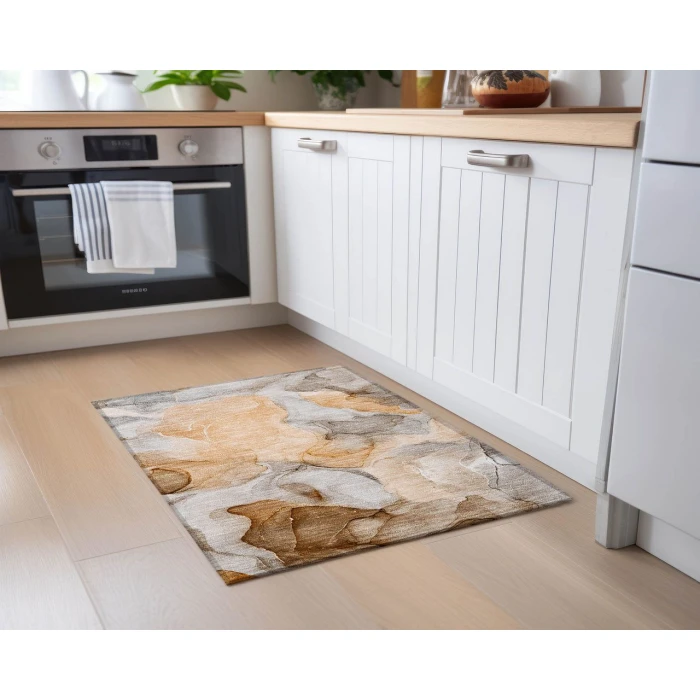 Chantille ACN504 Orange 1'8" x 2'6" Rug