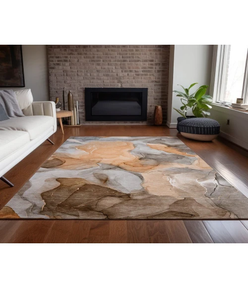 Chantille ACN504 Orange 2'6" x 3'10" Rug