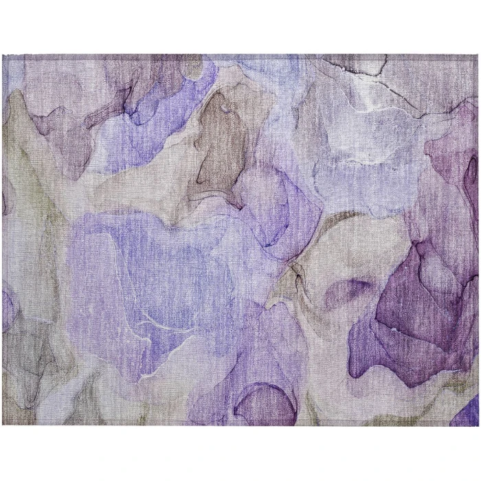 Chantille ACN504 Purple 1'8" x 2'6" Rug