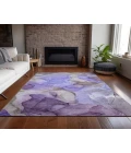 Chantille ACN504 Purple 3' x 5' Rug