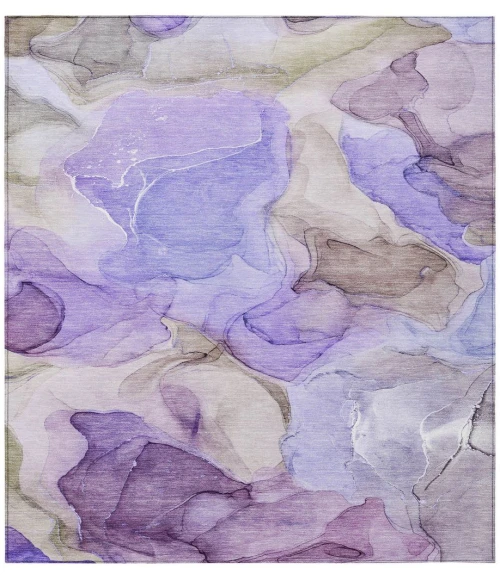 Chantille ACN504 Purple 3' x 5' Rug