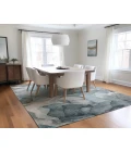 Chantille ACN504 Teal 9' x 12' Rug