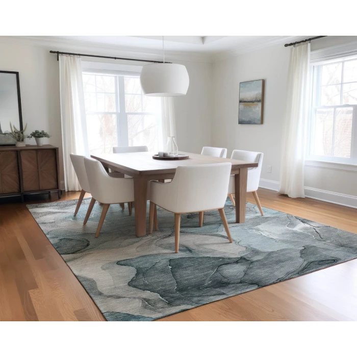 Chantille ACN504 Teal 8' x 10' Rug