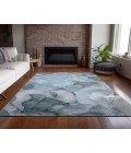 Chantille ACN504 Teal 9' x 12' Rug
