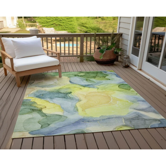 Chantille ACN504 Yellow 8' x 10' Rug