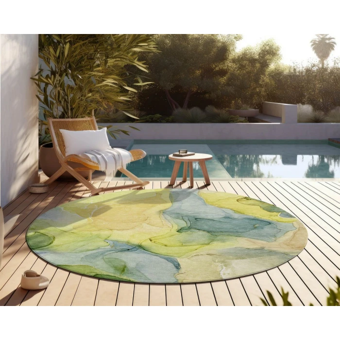 Chantille ACN504 Yellow 8' x 8' Rug