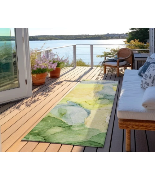 Chantille ACN504 Yellow 2'3" x 7'6" Rug