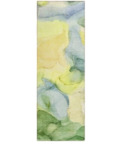 Addison Chantille ACN504 Yellow 2 ft. 3 in. x 7 ft. 6 in. Runner Rug