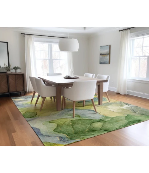 Chantille ACN504 Yellow 3' x 5' Rug