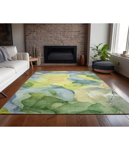 Chantille ACN504 Yellow 3' x 5' Rug