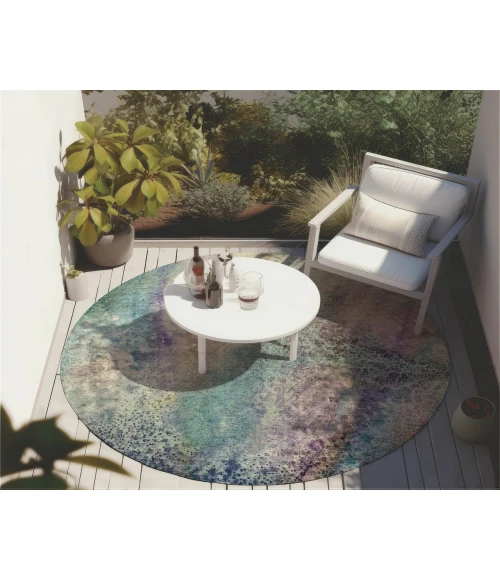 Chantille ACN505 Blue 8' x 8' Rug