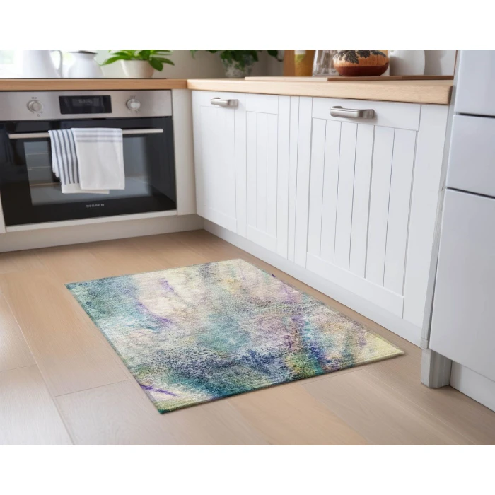 Chantille ACN505 Blue 1'8" x 2'6" Rug