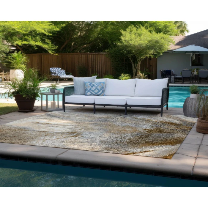 Chantille ACN505 Brown 9' x 12' Rug