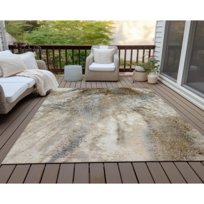 Chantille ACN505 Brown 9' x 12' Rug
