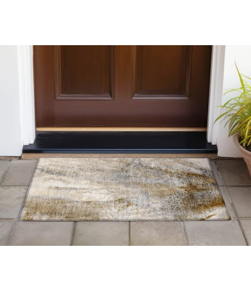 Chantille ACN505 Brown 1'8" x 2'6" Rug