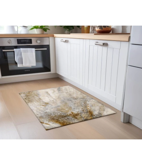 Chantille ACN505 Brown 1'8" x 2'6" Rug