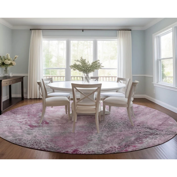 Chantille ACN505 Pink 8' x 8' Rug
