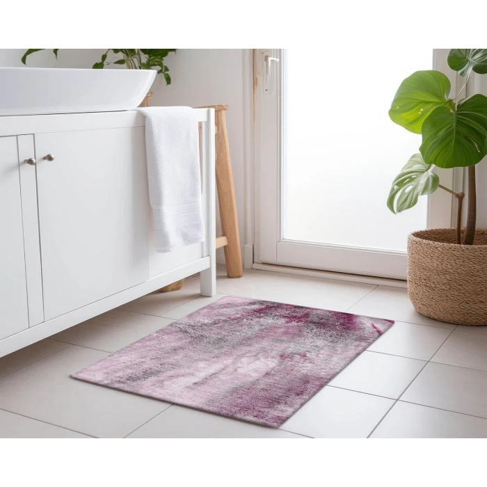 Chantille ACN505 Pink 1'8" x 2'6" Rug