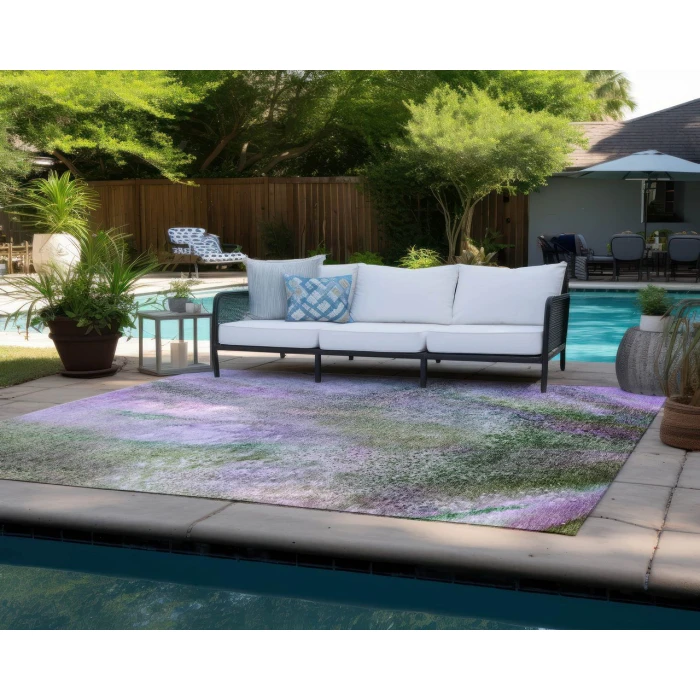 Chantille ACN505 Purple 9' x 12' Rug